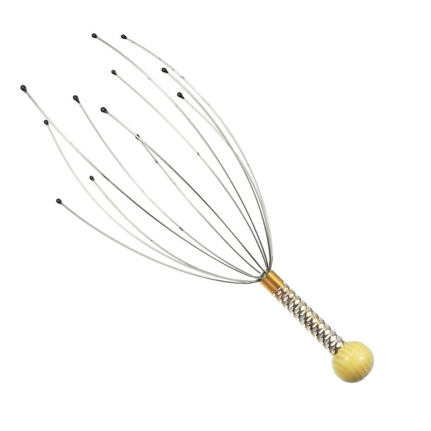Head Massager Scalp Massager 20 Fingers Head Scratcher for Head Body