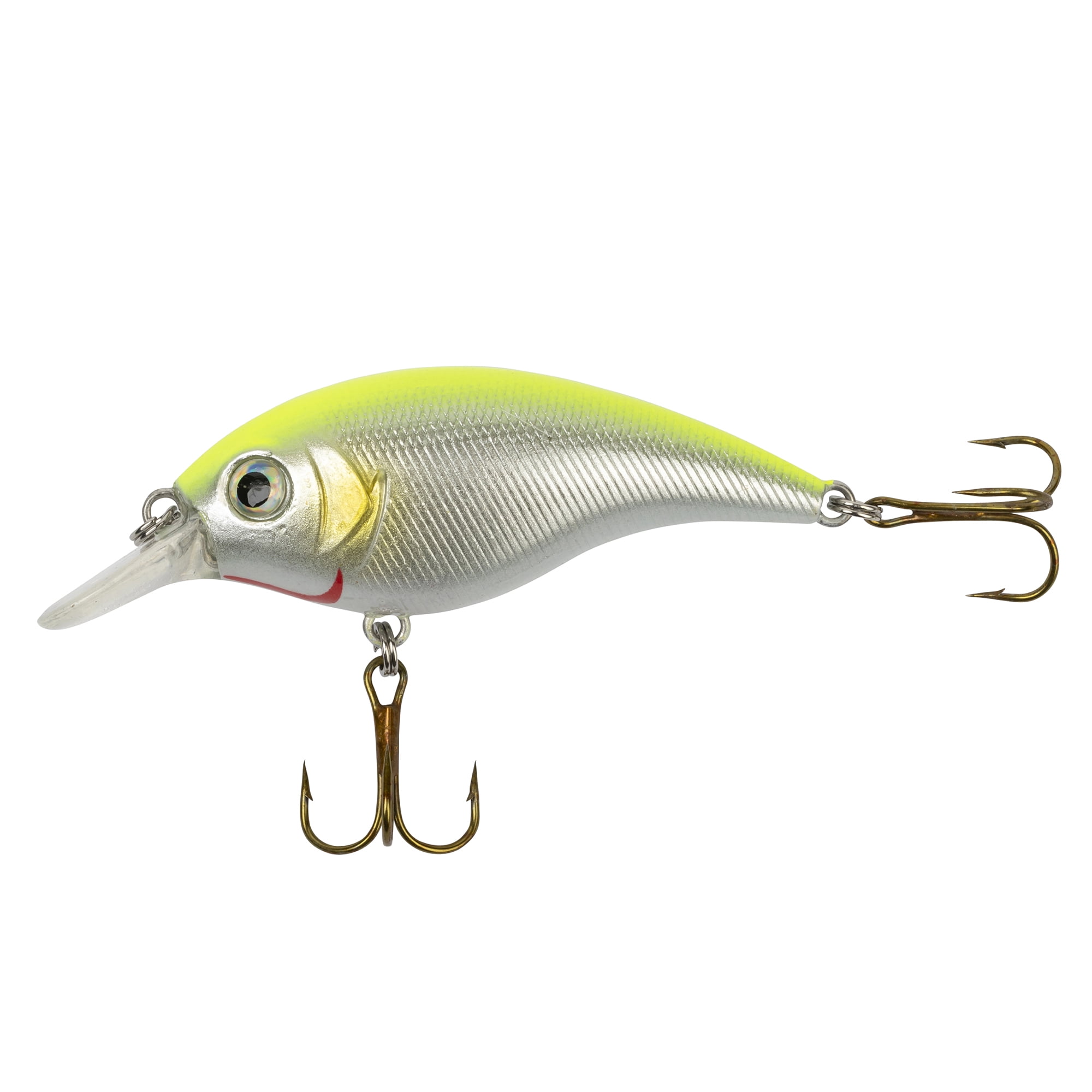 (3 pack) Ozark Trail 1/3 Ounce Chartreuse Crankbait Fishing Lure