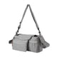 thumbnail image 1 of Bolsa colgante para cochecito de bebé, organizador de bolso para cochecito, resistente, bolsa de pañales para cochecito Gris, 1 of 9