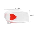 thumbnail image 4 of Copa de soporte de silicona Unique Bargains Almohadillas Cojín rojo 33-39 6 piezas, 4 of 7