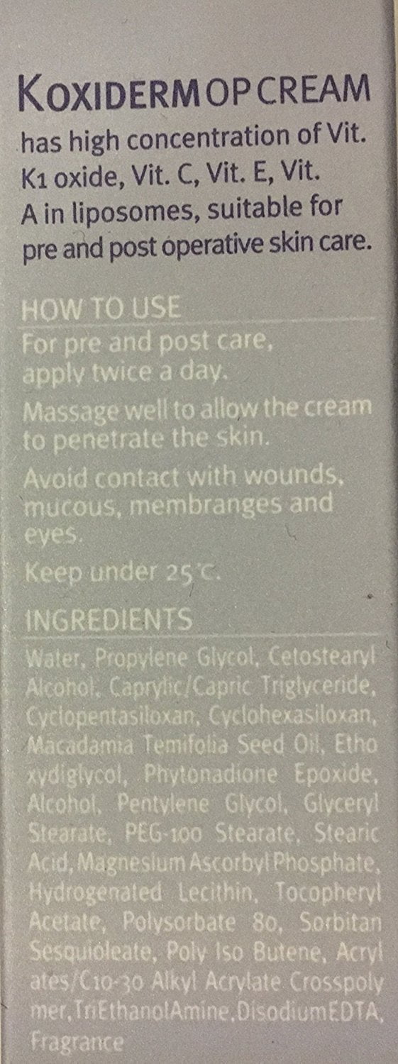 vitamin k1 oxiderm cream