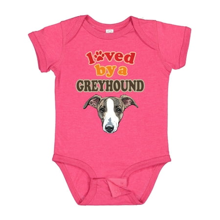 

Inktastic Greyhound Dog Lover Gift Baby Boy or Baby Girl Bodysuit