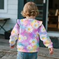 thumbnail image 4 of DISNIMO Daisy Printed Pullover for Girls Crewneck T-Shirts Long Sleeve Sweatshirt Cozy Sweater Fall Winter Clothes 2-3 Years, 4 of 7