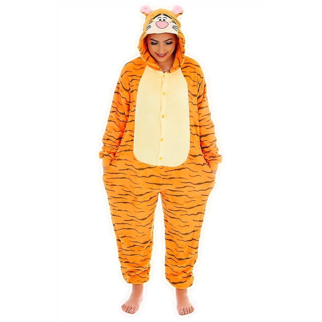 Winnie The Pooh Characters Unisex Onesiee Fancy Dress Costume Hoodies Pyjamas