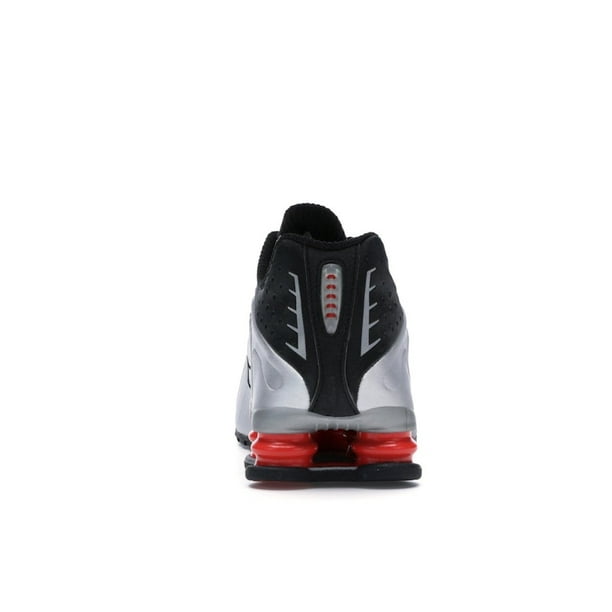 Nike Men's Shox R4 Black Metallic Silver (2018/2024), from StockX
