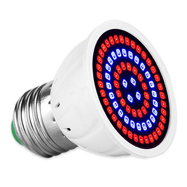Bombilla LED de espectro completo para cultivo de plantas, E14, con protección UV e IR para vegetales, flores, jardines, invernaderos y suculentas en interiores