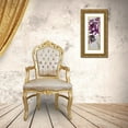 thumbnail image 3 of Scaffardi, Sally 9x18 Gold Ornate Wood Framed with Double Matting Museum Art Print Titled - Purple Allure I, 3 of 4