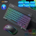 thumbnail image 2 of EMTRA-Teclado retroiluminado con Bluetooth, Mouse para IOS, Android, Windows, iPad, portugués, español, 2 of 4