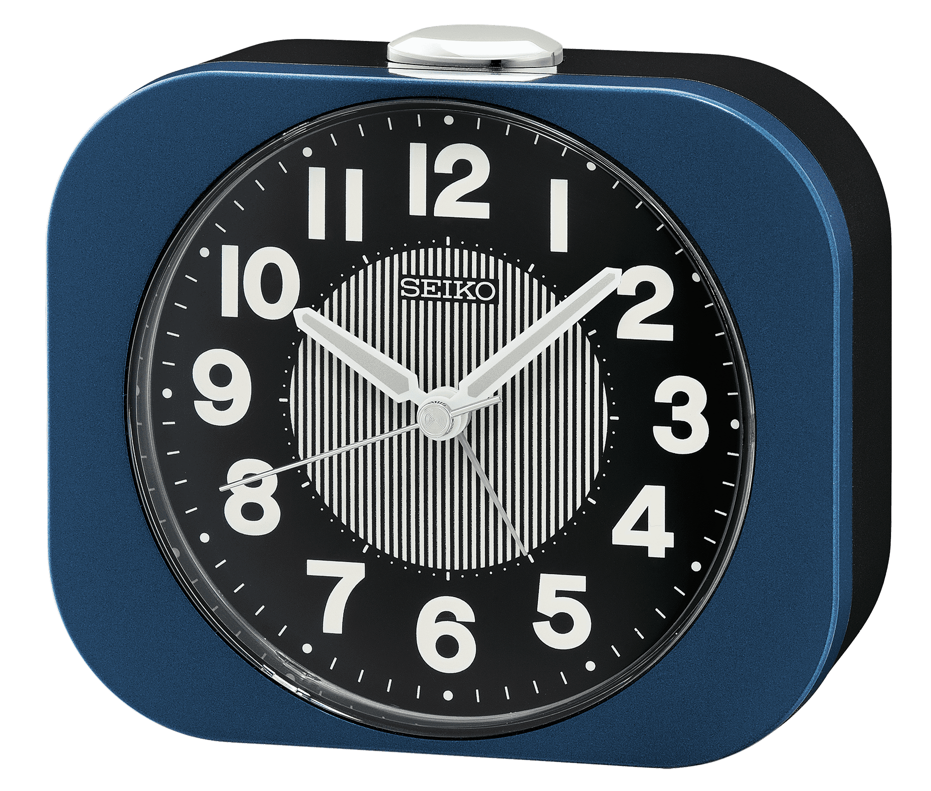 Seiko 4 inch Marui Beep Alarm Dark Red Light Analog Quartz