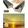 thumbnail image 5 of DECORARTS - Sunset Over a Danish Fjord by Peder Mork Monsted. Classic painting Reproduction,Giclee Print on Canvas. Ready to Hang Framed Wall Art for Wall Decor.Total Framed Size: W 39.25" x H 27.25", 5 of 6