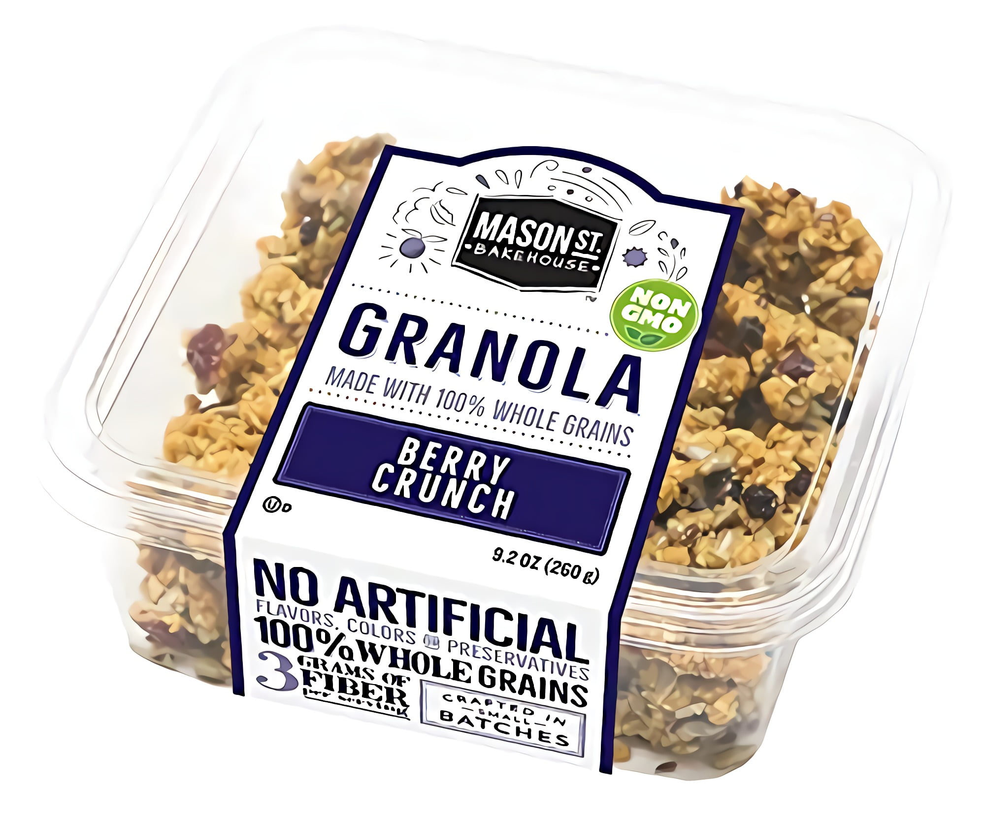 Mason Street Bakehouse Granola Berry Crunch 9.2 Ounce Pack of 2