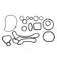thumbnail image 2 of Engine Oil Cooler Gasket Seals Set 55355603 Repair Kit Fit for Vauxhall Astra, 2 of 4