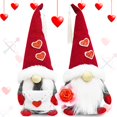thumbnail image 1 of 2 Pcs Mother's Day Gnome Doll Plush Decorations, Faceless Tulip Doll Gifts Bedroom Living Room Desktop Decoration Kitchen Decor, Scandinavian Tomte Ni, 1 of 4
