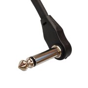 Pig Hog PHLSK6BK Lil Pigs Low Profile 6 in. Patch Cables - 4 Pack - Black