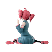 Eyucdvc Kasane Teto Anime Sitting Pose Collectible Figurine Decorative Desktop Ornament for Home Collection Gift