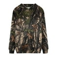 thumbnail image 5 of Fshinging Womens Sweatshirts Hoodies Camo Maple Leaf Print Long Sleeve With Pocket Y2k Clothes, 5 of 5