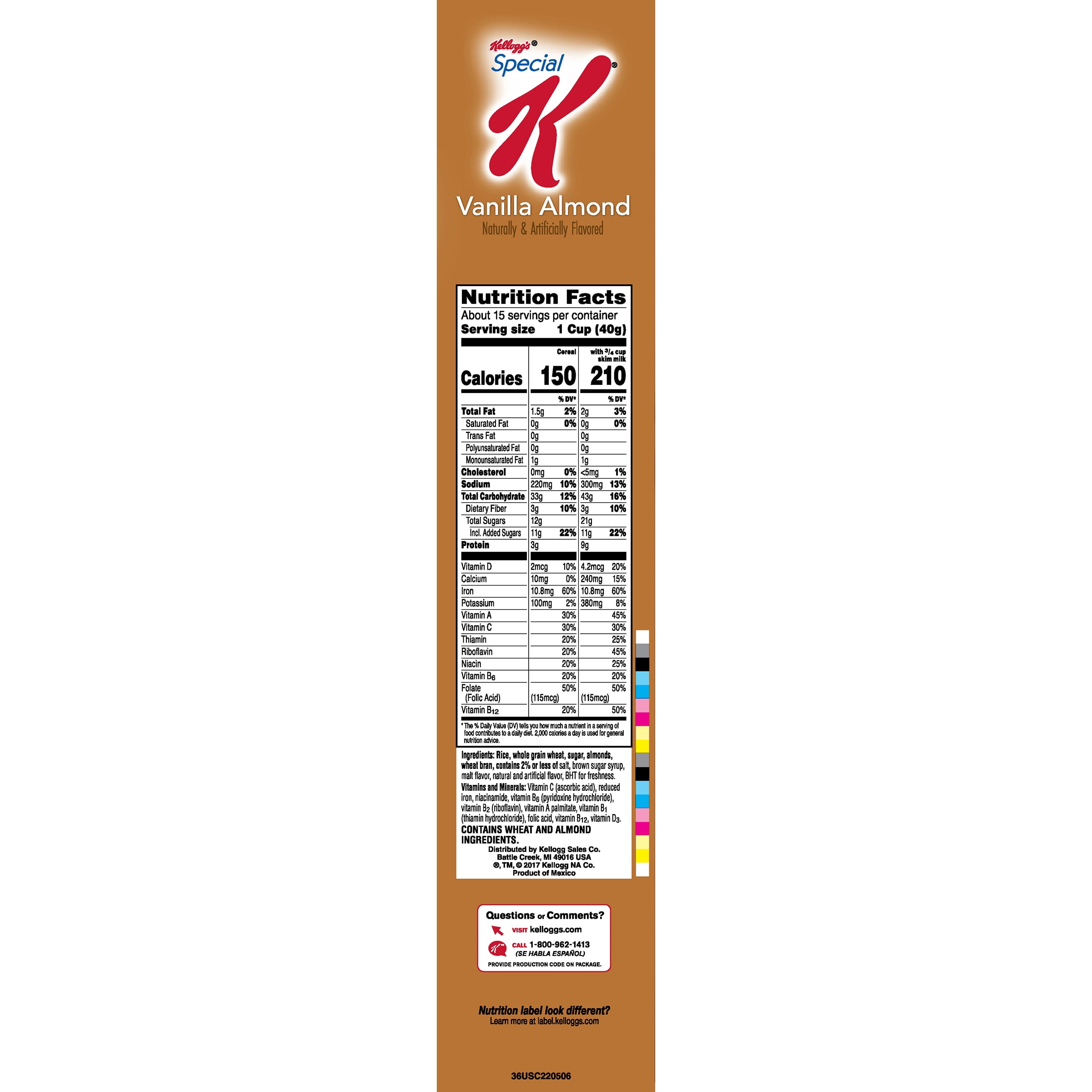 Special K Klg Spk Vanilla Almond 21.7 Oz Bns