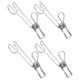 thumbnail image 5 of WRISTBIQUE 10Ud Clips De Ropa De Acero Con Moderno Para Colgar Y Ropa Exterior, 5 of 8