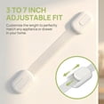 thumbnail image 5 of Safety Locks 6 Drawer Latches 6 Furniture Straps Suitable for Baby and Pet Proofing, 5 of 8