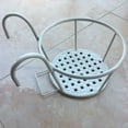 2 Pcs Bonsai Hanging Basket Flowerpot Holder Iron Art Handrail Stand