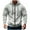 Gray, variant on Men's Hooded Jackets Full Zip Up Hoodie Cotton Sweatshirt Sports Coat Zipper Pocket Long Sleeve Drawstring Outwear (XL, White)