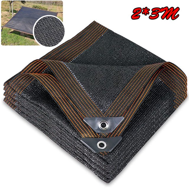 2*3M Mesh Tarp with Grommets, Garden Sunblock Shade Cloth