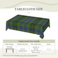 thumbnail image 6 of Rectangle Table Cloth, Classic Clan Macinnes Tartan Plaid Resistant Washable Tablecloth Decorative Table Cover for Dining, Indoor and Outdoor, 6 of 6
