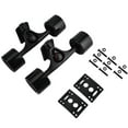 thumbnail image 1 of Domqga Camion avec Roue de Skate, Pièces de Planche à Roulettes, 2 Pcs/ensemble Camion de Planche à Roulettes avec Surélévateur de Roue de Skate, Coussinet, Roulement, Accessoire de Quincaillerie, 1 of 10