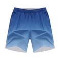 thumbnail image 4 of Stamzod Men's Workout Shorts Lightweight Gym Running Athletic Shorts with Pockets Elastic Waist Outdoor Hiking Shorts Light Blue-1 S, 4 of 6
