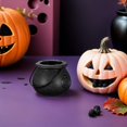 thumbnail image 2 of 12 piezas de plástico Halloween Candy Cauldron Candy Kettle Pot Bucket Bucket Decoración de Halloween, 2 of 8