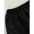 thumbnail image 6 of GXFC Little Boys lounge Tapered Pants Kids Boys Casual Elastic Waist Athleisure Pants Children Boys Joggers Sweatpants Loungewear with Pocket 3-10T, 6 of 9