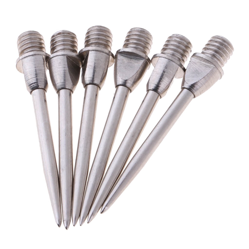 24-Pieces Hammer Head Dart Tips Replacement Conversion Points for Darts 