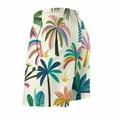 thumbnail image 4 of JRXY Men's VACATION PALM TREE Pattern Beach Board Shorts Pants with Pockets 2Xl, 4 of 7