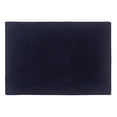 thumbnail image 2 of Home Weavers Luxury Bathroom Rug 100% Cotton Reversible Bathroom Rugs Set, Washable Rug, Soft Absorbent bath Rug, Bathroom rug, Kitchen Mat, Non Slip Bath Decor Mat Set, 17"x24" Rectangle, Navy, 2 of 3