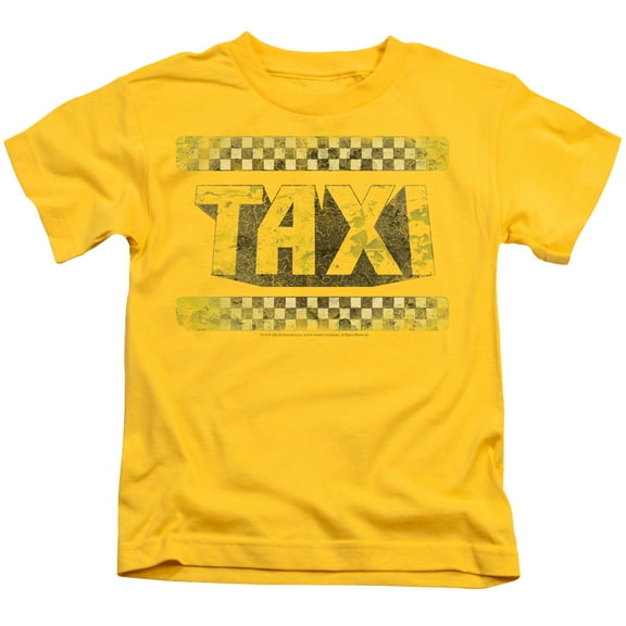 Taxi Run Down Taxi Youth 18/1 T-Shirt Yellow