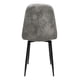 thumbnail image 5 of Set 4 sillas Modernas Houzer juego comedor Cocina Suede Gamuza gris, 5 of 8