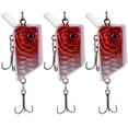 thumbnail image 1 of 3PCS Unique Square Shape Mini Lure Artificial Lifelike Ice Fishing Lure Tackle [04], 1 of 8