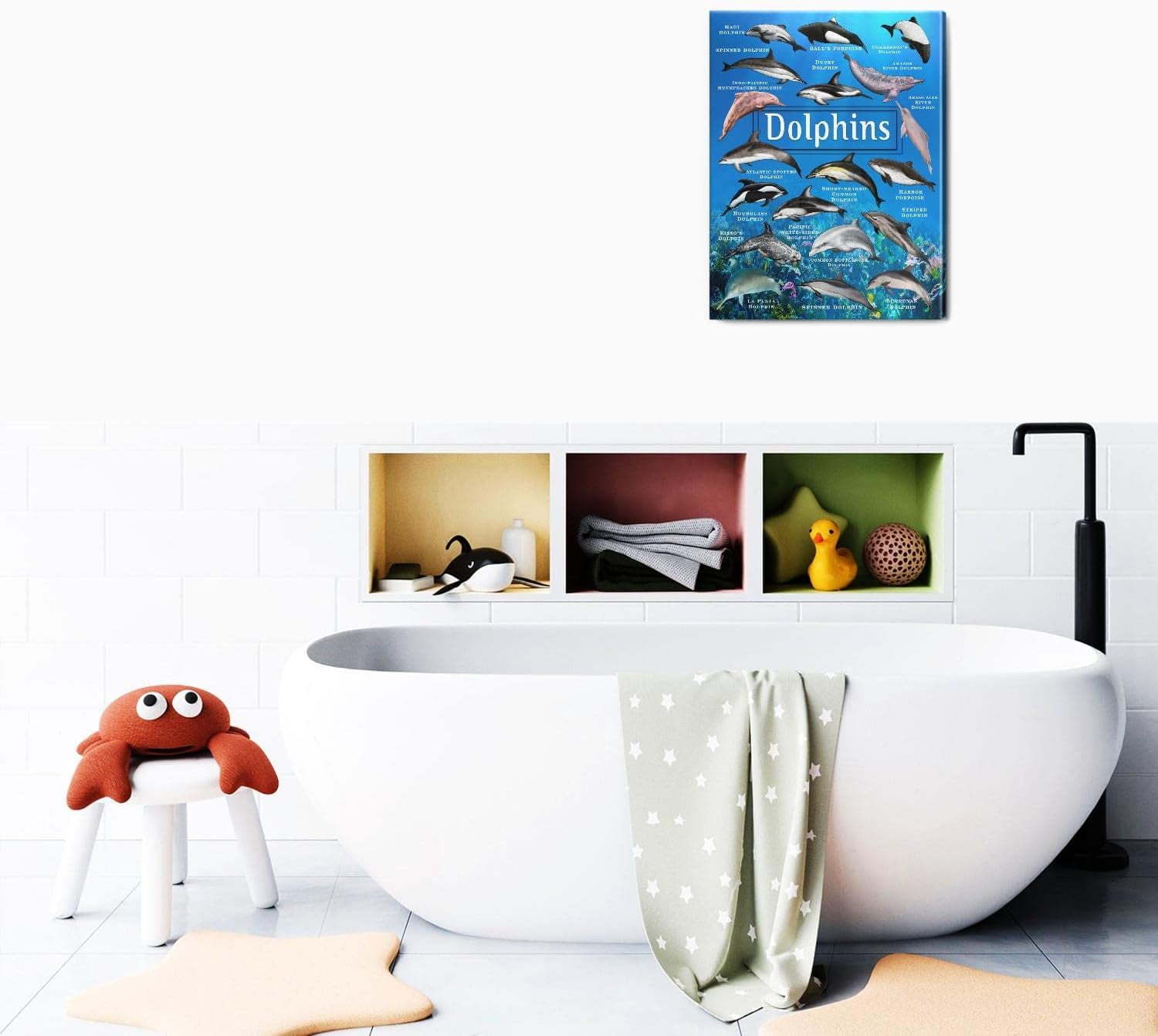 Dolphin Wall Art Wall Decor for Living Room Home