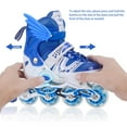 thumbnail image 1 of Patins en Ligne Lumineux pour Enfants Patins en Ligne Ajustables avec Roues Lumineuses Patins à Roulettes d'Extérieur et d'Intérieur pour Garçons et Filles, 1 of 9