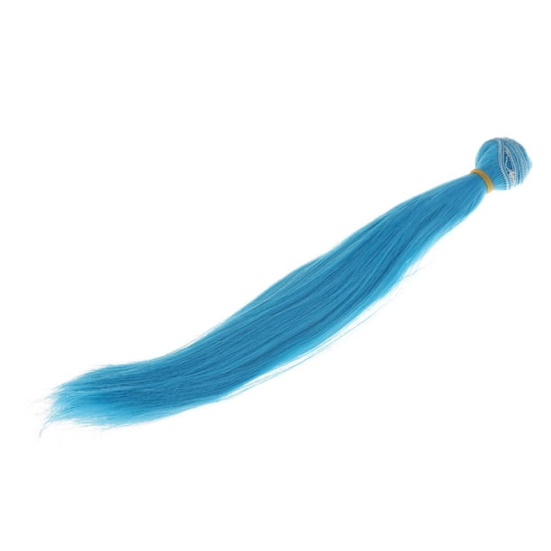 Muñeca Peluca de bricolaje Cabello largo y liso Pelucas de muñeca hechas Sunnimix Muñeca de moda Peluca de pelo a granel