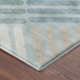 thumbnail image 3 of Addison Rugs Mayfield Premium Machine Washable Transitional Geometric Seafoam Rectangle Rug, 3' x 5', 3 of 6