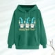 thumbnail image 2 of WILLBEST Sudadera de Mujer con Capucha Estampada Navideña para Otoño/Invierno, Talla Grande, Gruesa, Informal y Holgada Chica​​, 2 of 3