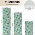 thumbnail image 4 of Light Green Christmas Village Pattern Kitchen Rugs Sets Of 3,Kitchen Runner Rugs Non Skid Washable,Decorative Kitchen Floor Mats for Kitchen,Sink,Laundry,17"x30"+ 17"x47" + 17"x59", 4 of 6