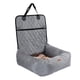 thumbnail image 1 of Asiento elevador para perros transpirable y grueso con correa de seguridad, transportador plegable para cachorros gris, 1 of 9