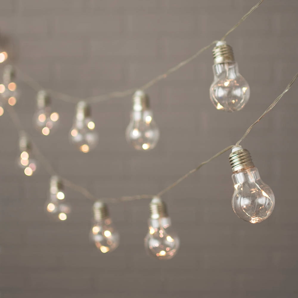 Wedding Lights String Acrylic Bulbs W Fairy Leds 27ft Wedding Lights String Acrylic Bulbs W Fairy Leds 27ft Electric Warm White