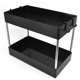thumbnail image 4 of Estante de almacenamiento multiusos para baño y aseo, organizador de cocina resistente y duradero de 2 niveles que ahorra espacio, 4 of 8