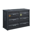 thumbnail image 2 of ACME Commode Rectangulaire à 6 Tiroirs Style Cargo en Métal Gunmetal, 2 of 8