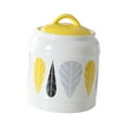 thumbnail image 4 of DOLITY Ceramic Jar with Airtight Lid Kitchen Canister for Flour Liquid Coffee Beans M, 4 of 7