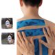 thumbnail image 4 of Advancent Cinta muscular Cinta elástica de algodón Vendaje deportivo Cinta de soporte portátil Gimnasios en casa camuflaje verde 10cm, 4 of 6