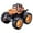Orange, variant on Gallickan Monster Trucks for Boys, Friction Powered Construction Truck Toys Vehicles, Push and Go Car Toys for Kids Birthday Christmas Party Gifts, Purple